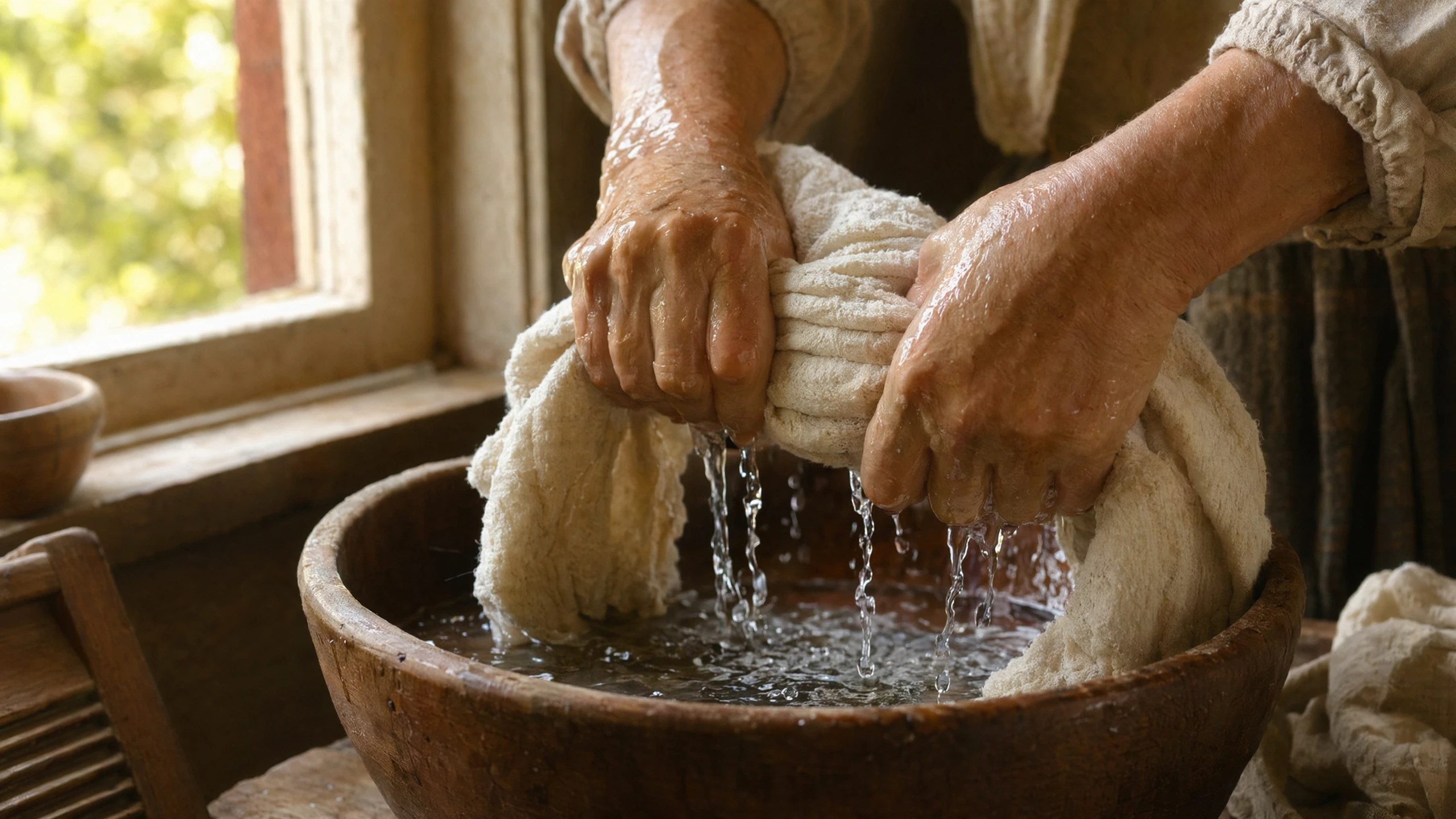 Técnica Amish de toallas mojadas para enfriar una habitación